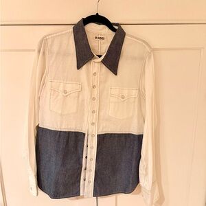 B-Sides snap front shirt